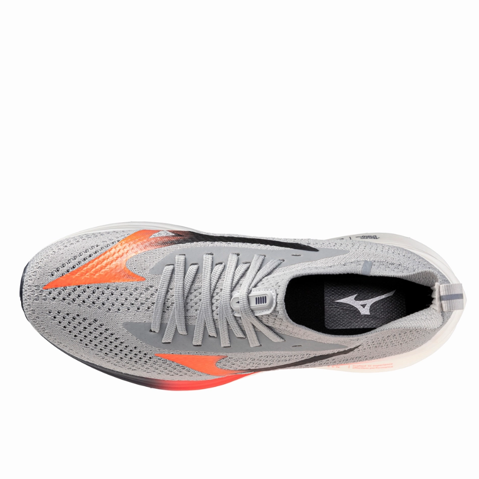 Mizuno Men's Neo Zen Running Shoes in Harbour Mist/Fiery Coral 2/Baritone Blue AW25 slow run