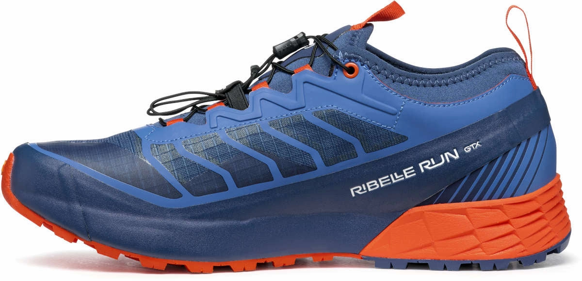 bootcamp running gear Scarpa Ribelle Run GORE-TEX Mens Trail Running Shoes - Blue