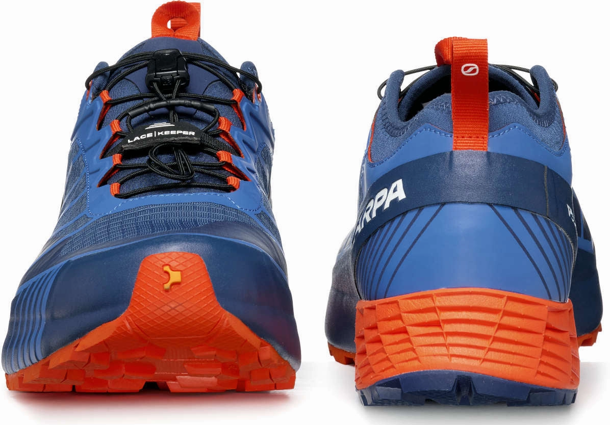 Scarpa Ribelle Run GORE-TEX Mens Trail Running Shoes - Blue Aerodynamic Heel Clip Comfortable Arch Support