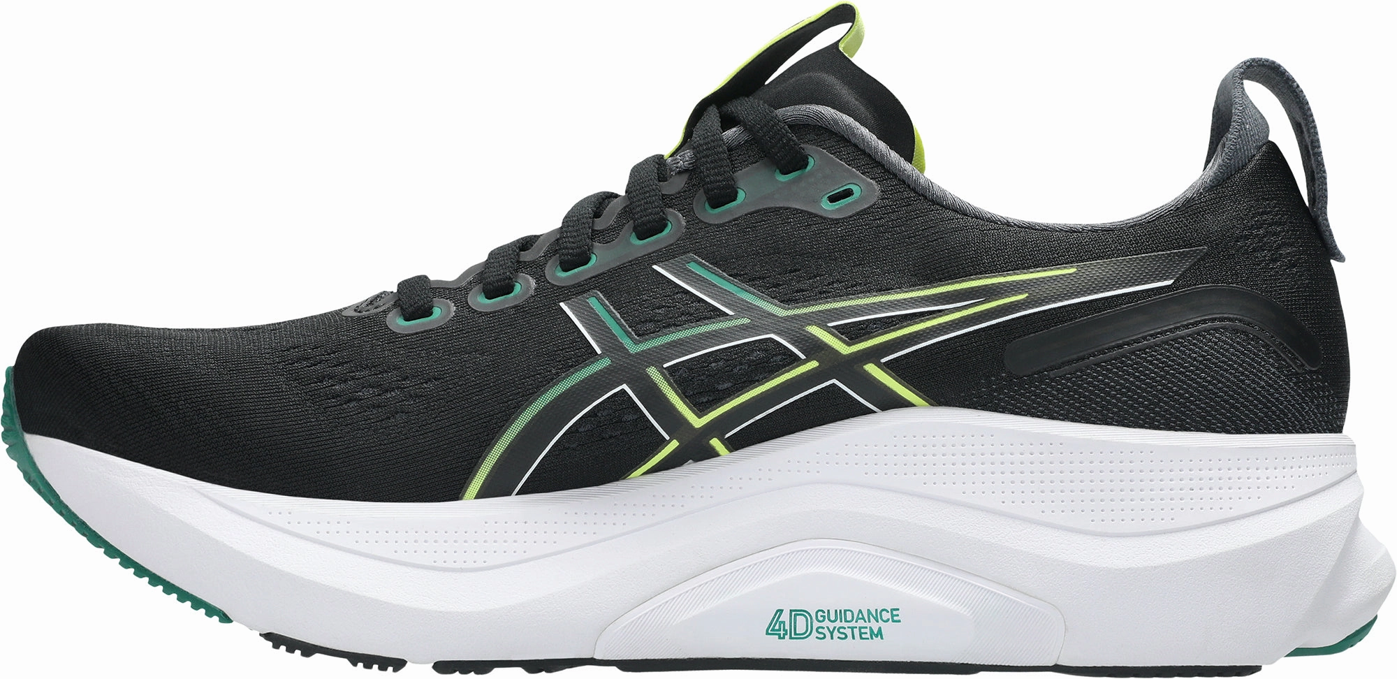 Asics Gel Kayano 32 Mens Running Shoes - Black Ventilated Midsole