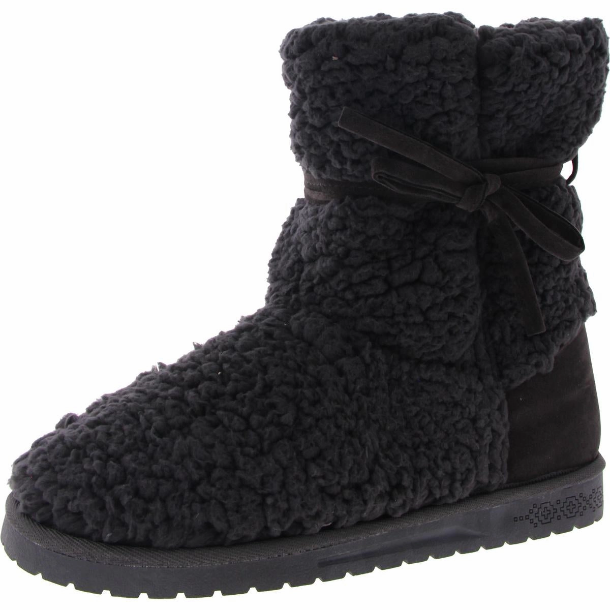 Minimalist Heels Vintage Pumps Clementine Womens Faux Fur Mid-Calf Winter & Snow Boots