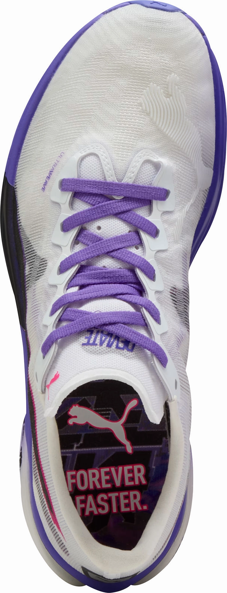 Puma Deviate Nitro Elite 3 Mens Running Shoes - White bamboo - fiber - shoes