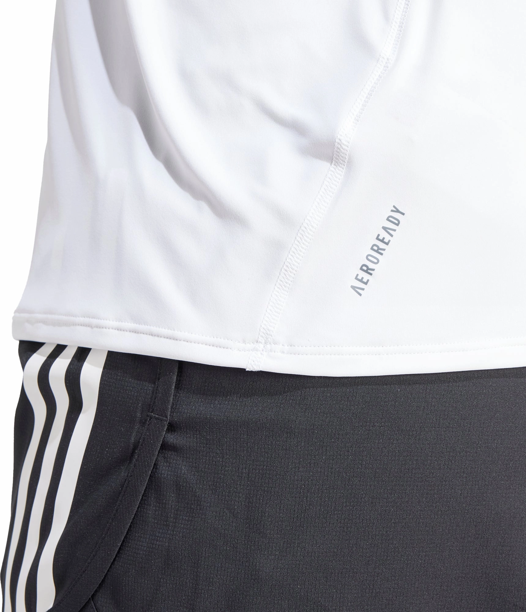 adidas Adizero Essentials Womens Running Vest Tank Top - White 360 Degree Airflow System Fashionable