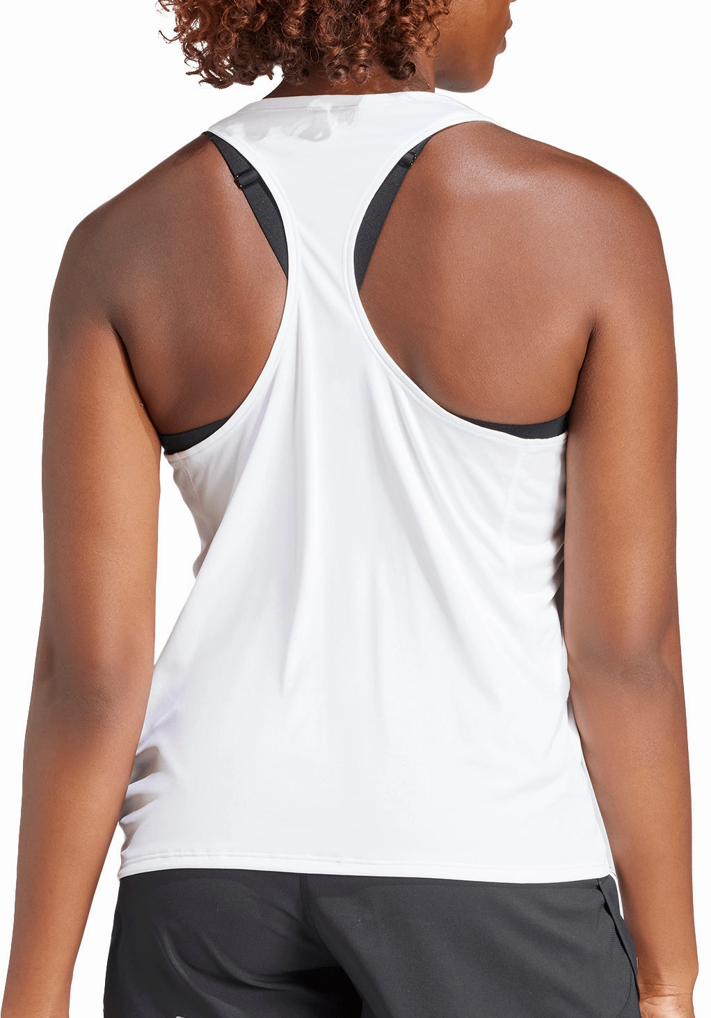 adidas Adizero Essentials Womens Running Vest Tank Top - White height Option