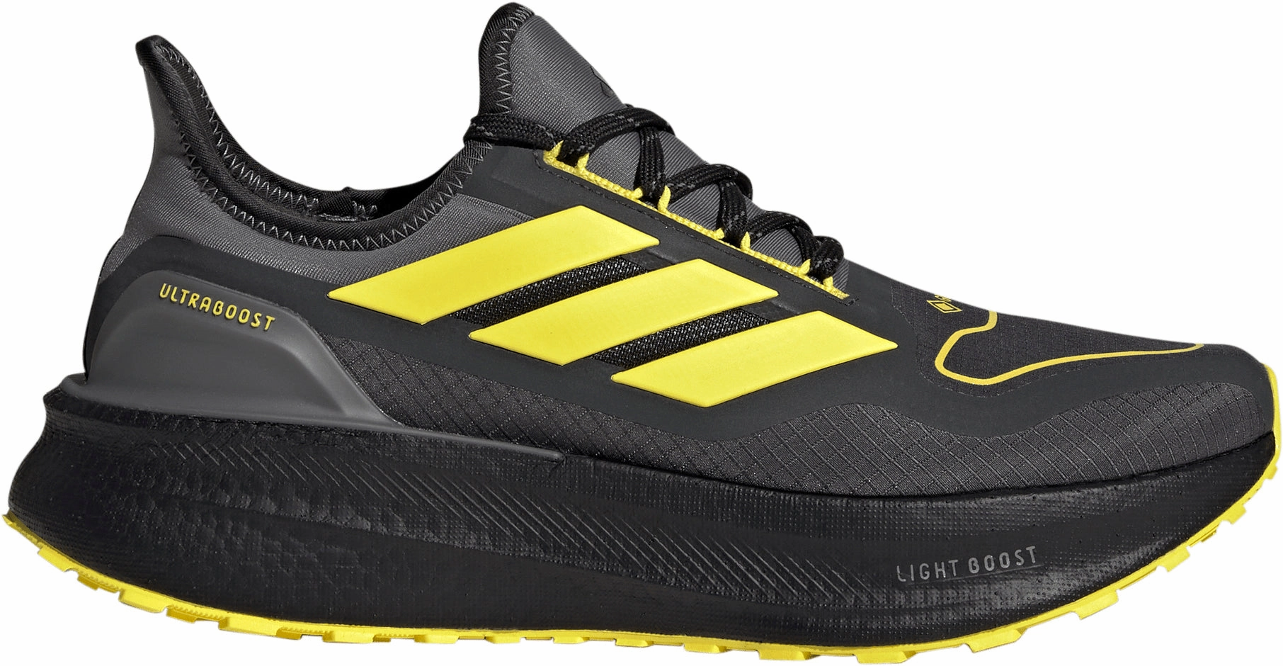 high - arched foot shoe adjustment metatarsal - support - feature shoes adidas Ultra Boost 5 GORE-TEX Mens Running Shoes - Black