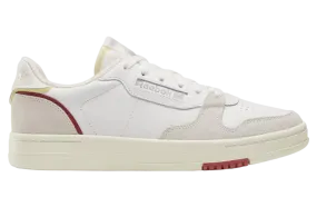 Recycled Synthetic Upper Reebok Men's Court Chalk/Red Sneaker Shoes