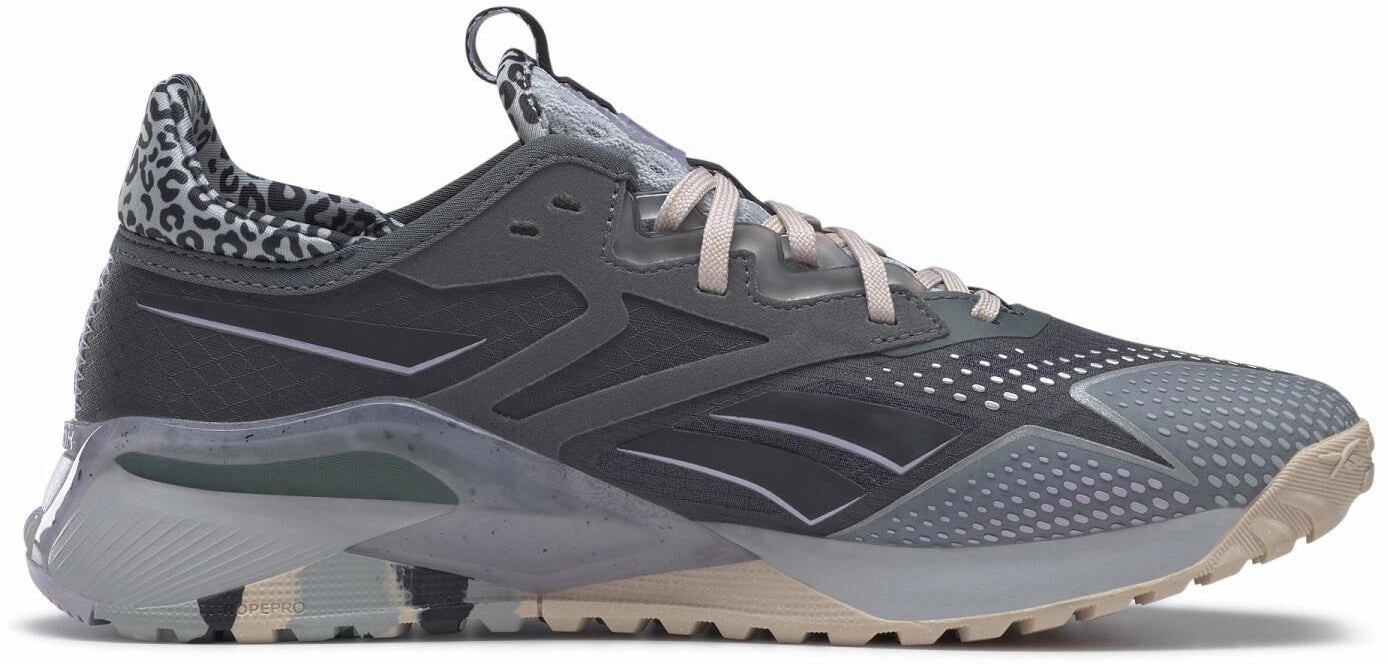 Reebok Nano X2 TR Adventure Womens Training Shoes - Grey LeatherUpper Performance Step