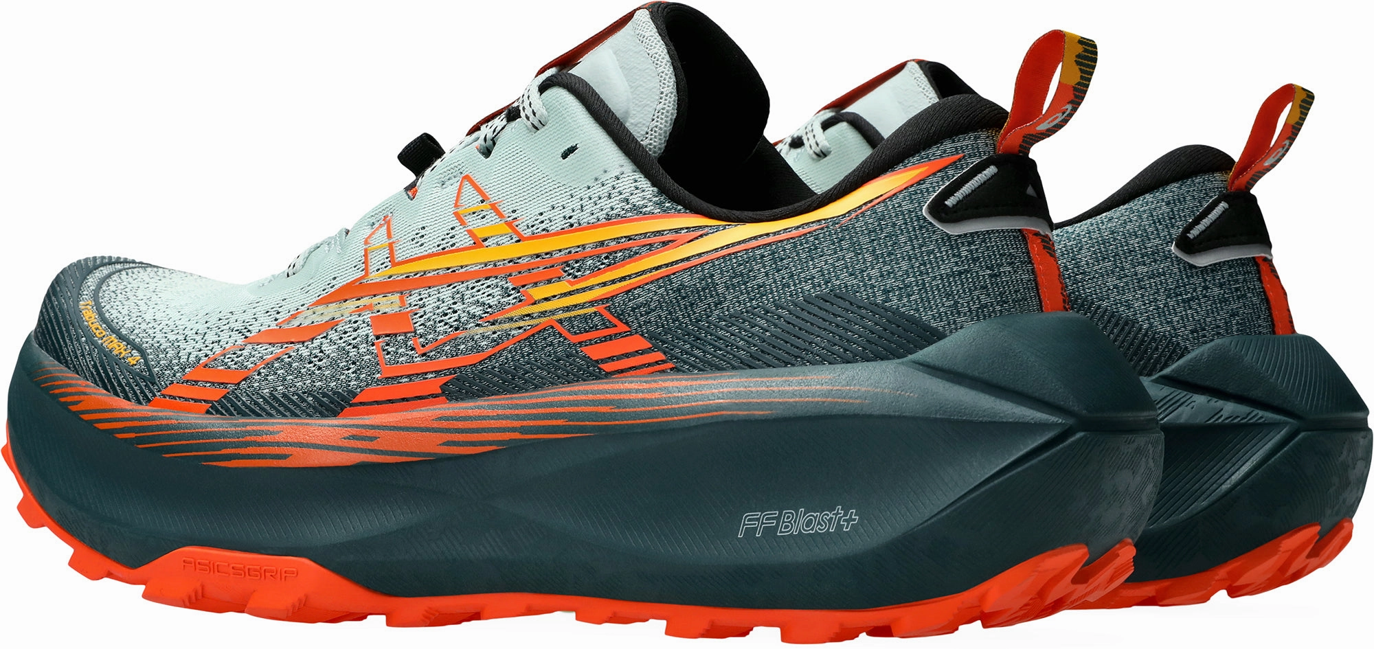 Asics Trabuco Max 4 Mens Trail Running Shoes - Green Oxygenated Foam Core athletic clubs