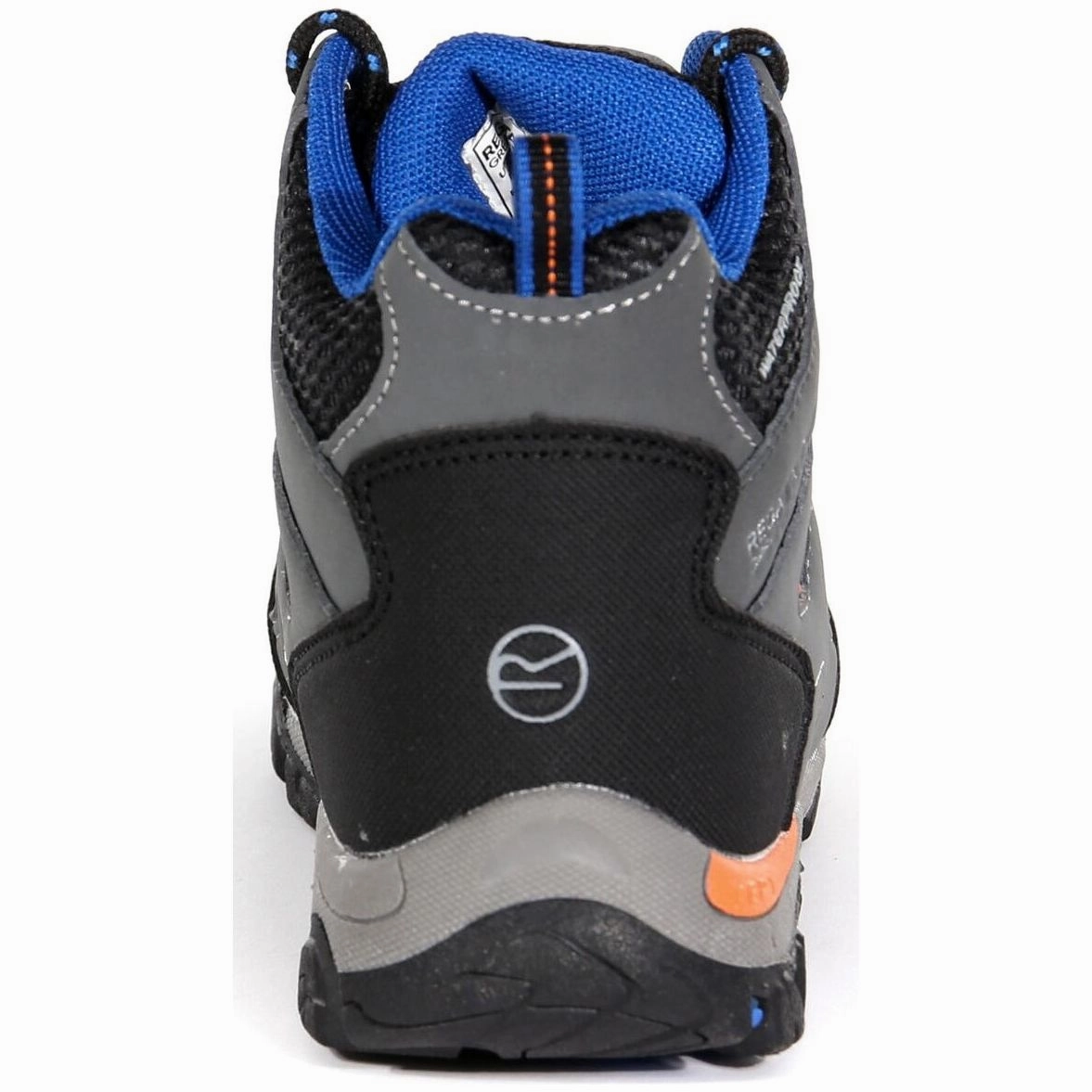 Regatta Holcombe Mid Waterproof Junior Walking Boots - Grey All Terrain Performance