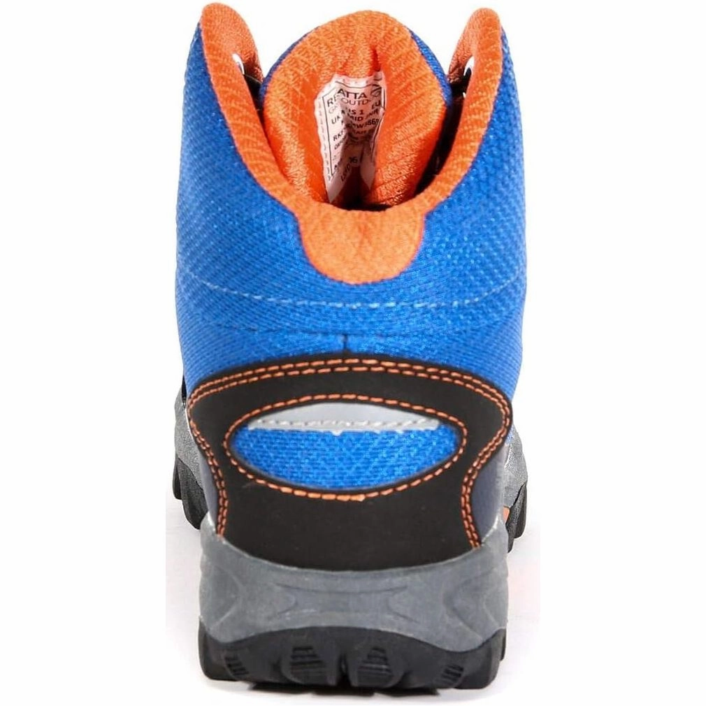 Regatta Kota Mid Junior Waterproof Walking Boots - Blue Off-Road Footwear Windproof Design