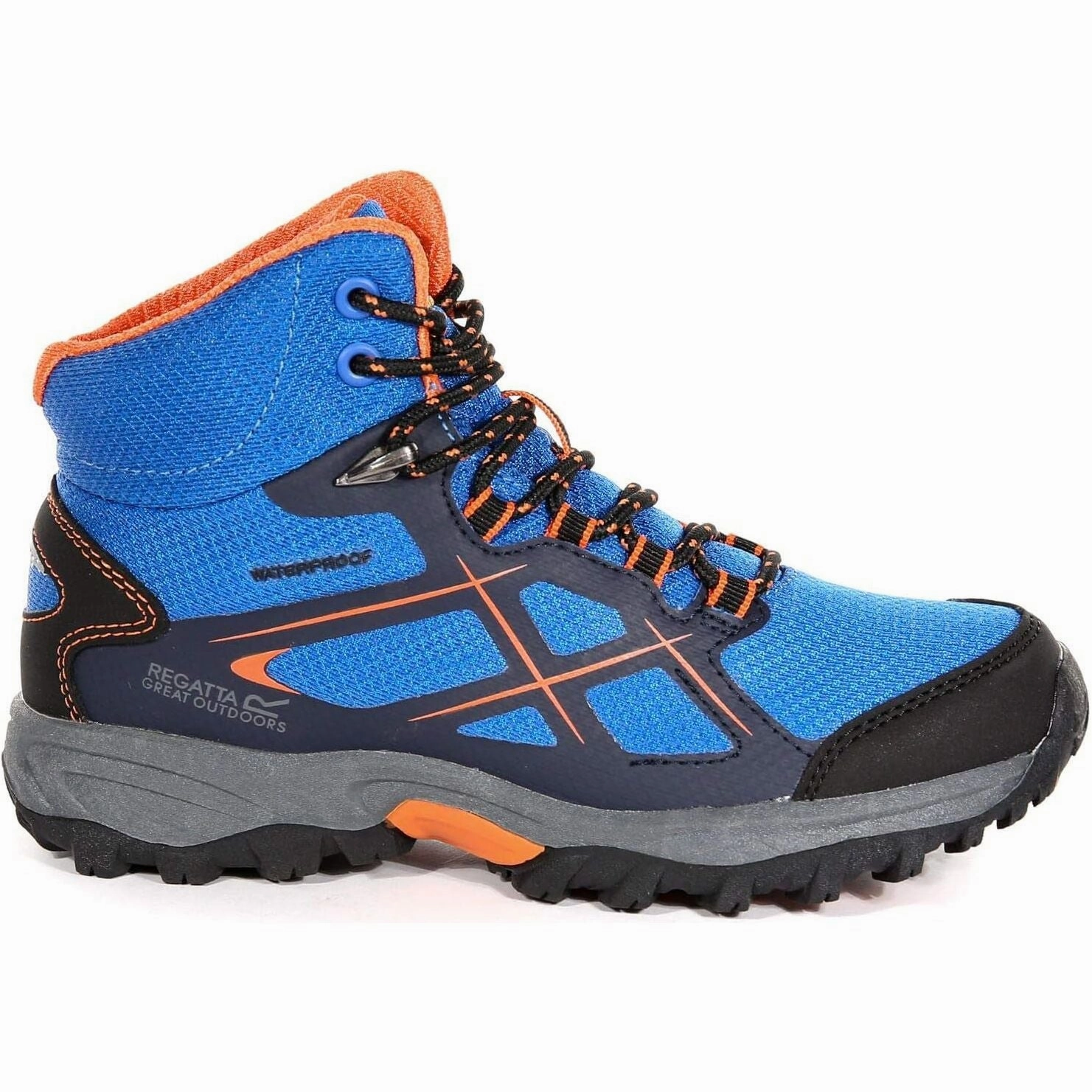 Durable materials Regatta Kota Mid Junior Waterproof Walking Boots - Blue