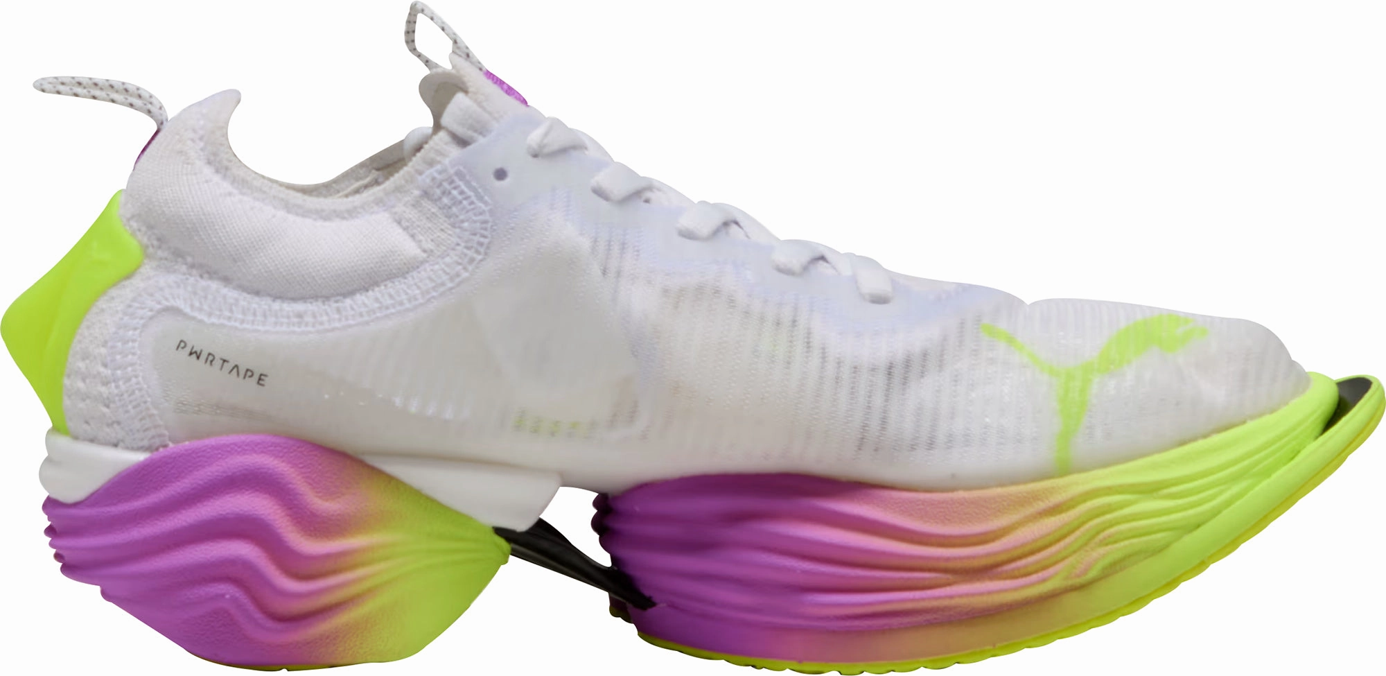 Move Light Puma Fast-R Nitro Elite 2 Womens Running Shoes - White