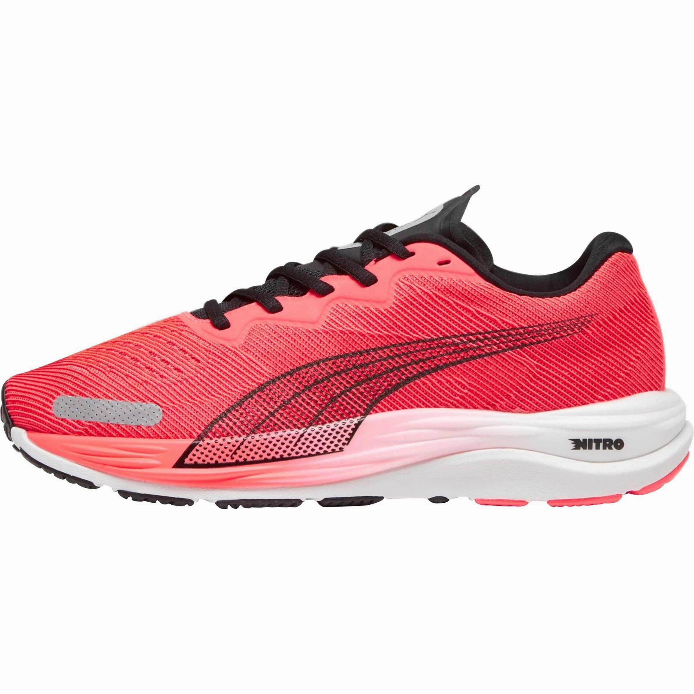 Puma Velocity Nitro 2 Mens Running Shoes - Red Smooth Transition Heel Supportive Gear