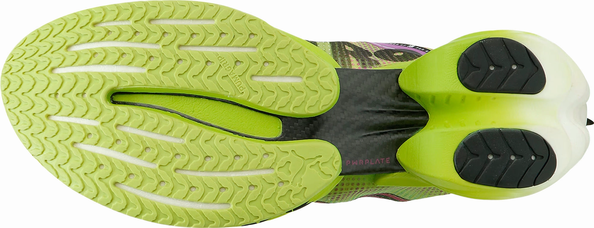 Weightless Support Frame hard - wearing shoes Puma Fast-R Nitro Elite 2 Mens Running Shoes - Green