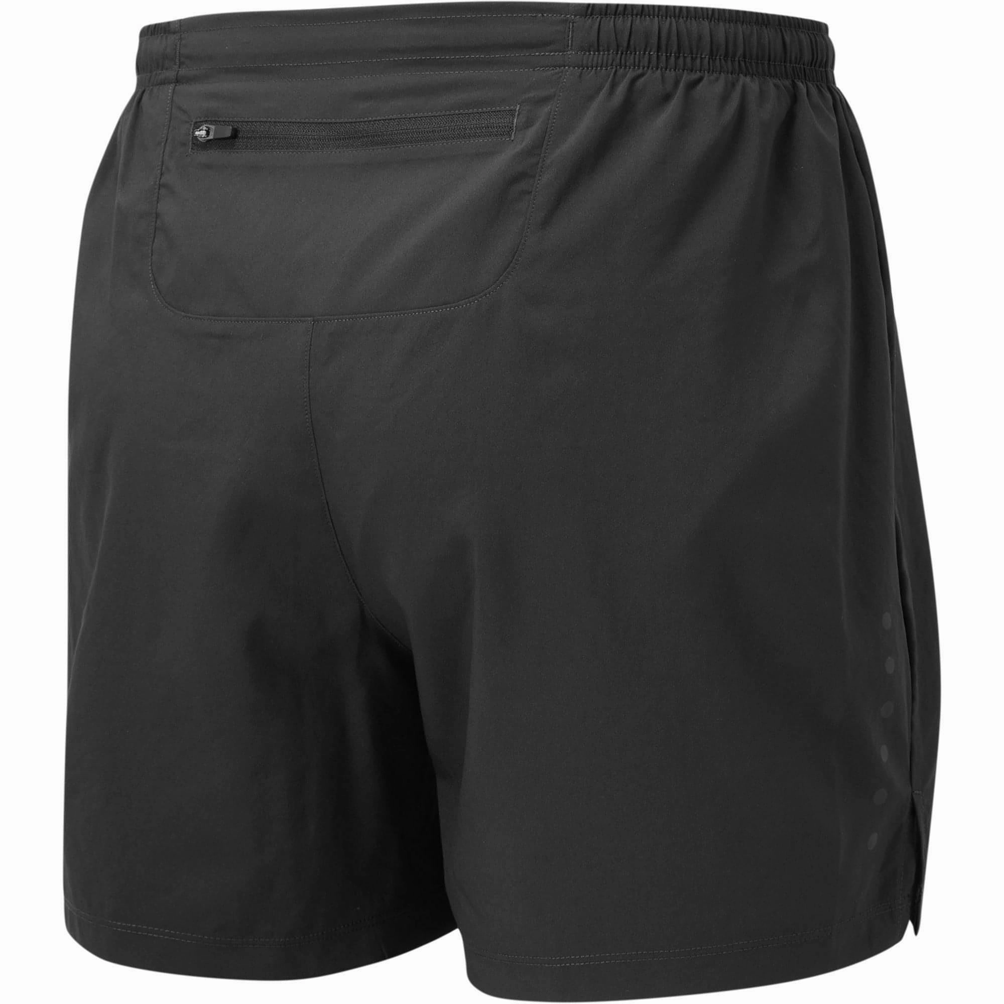 Chill Mode Sporty Stretch Fit Ronhill Core 5 Inch Mens Running Shorts - Black