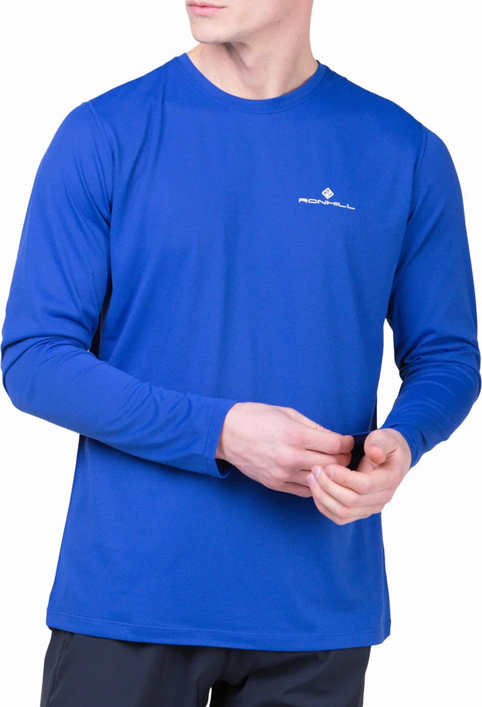 Popular Choice Ronhill Core Long Sleeve Mens Running Top - Blue