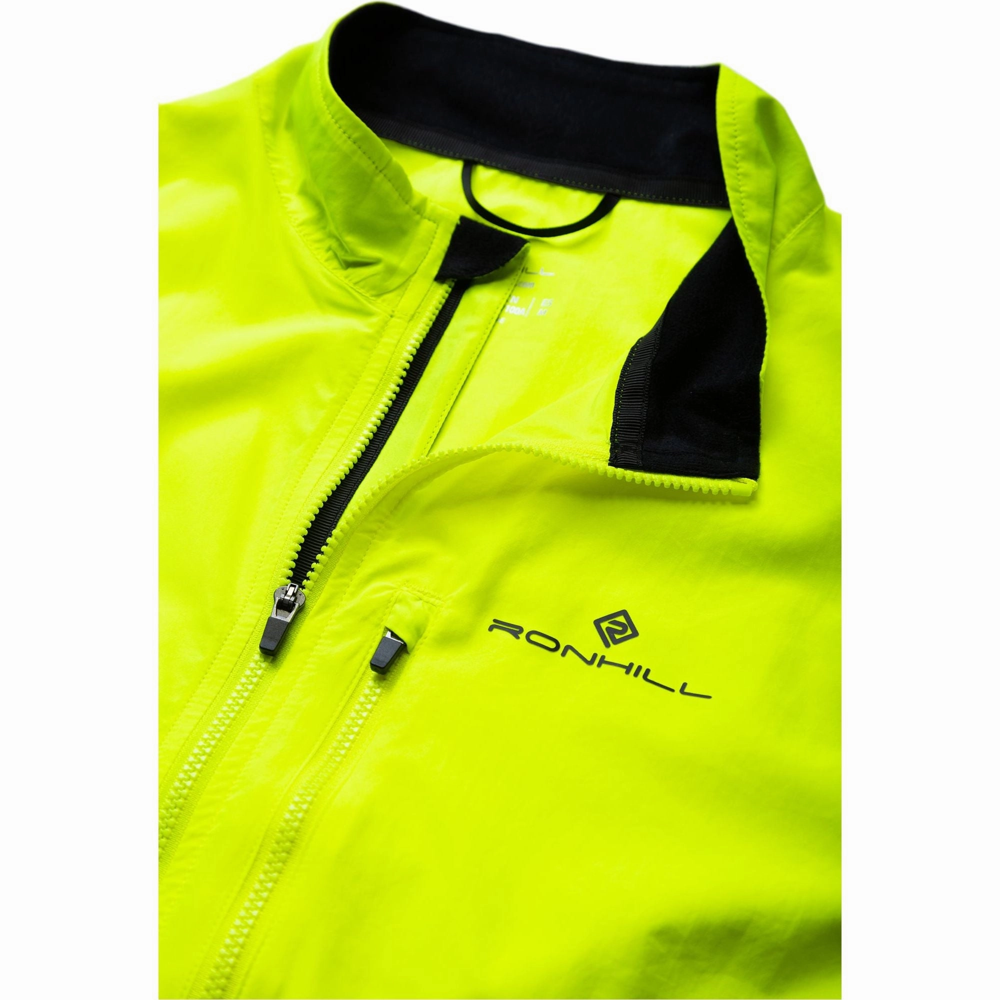 Ronhill Core Mens Running Gilet - Yellow Sleek Fit