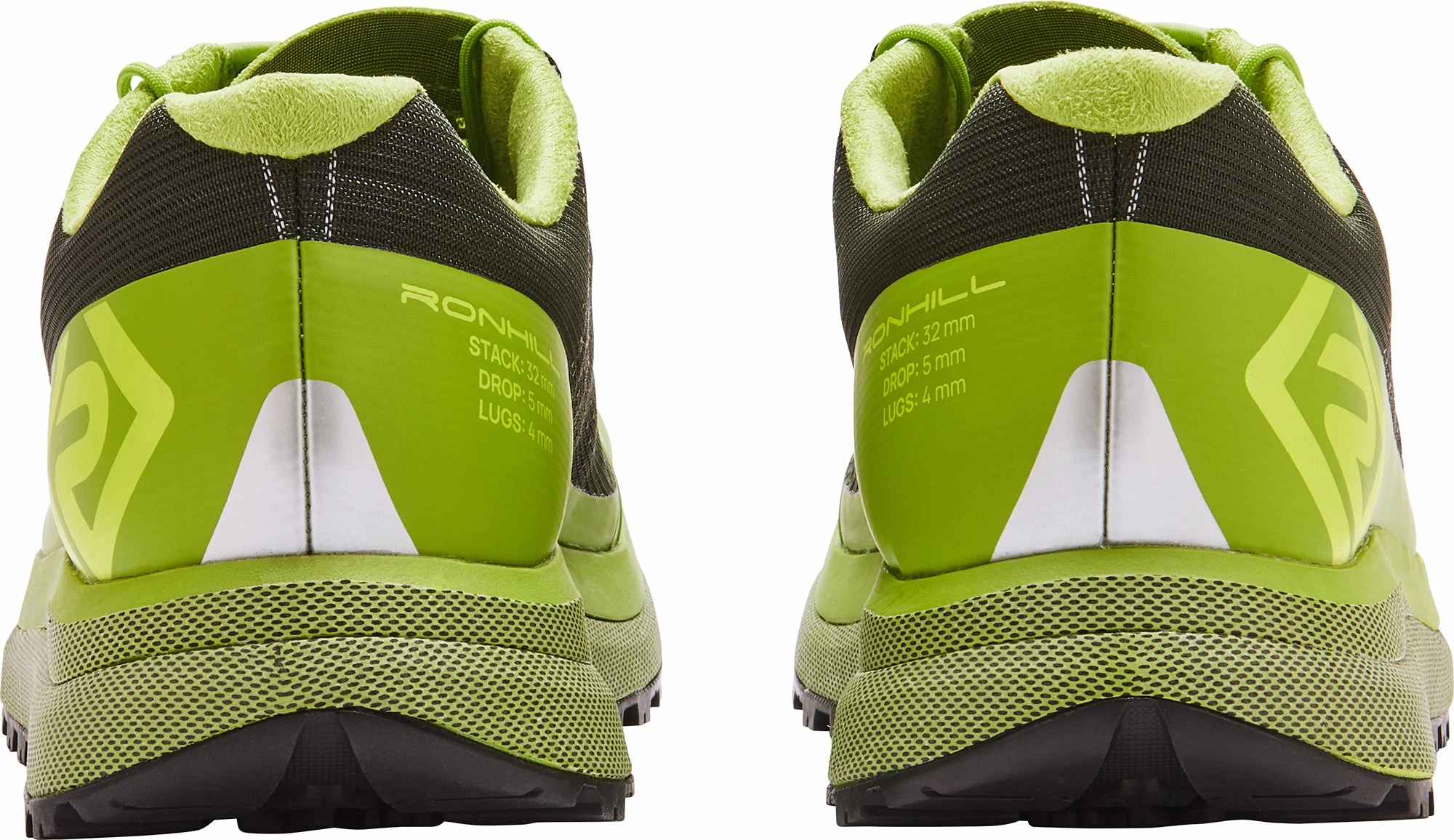 Midfoot Saddle park Ronhill Freedom Mens Trail Running Shoes - Green