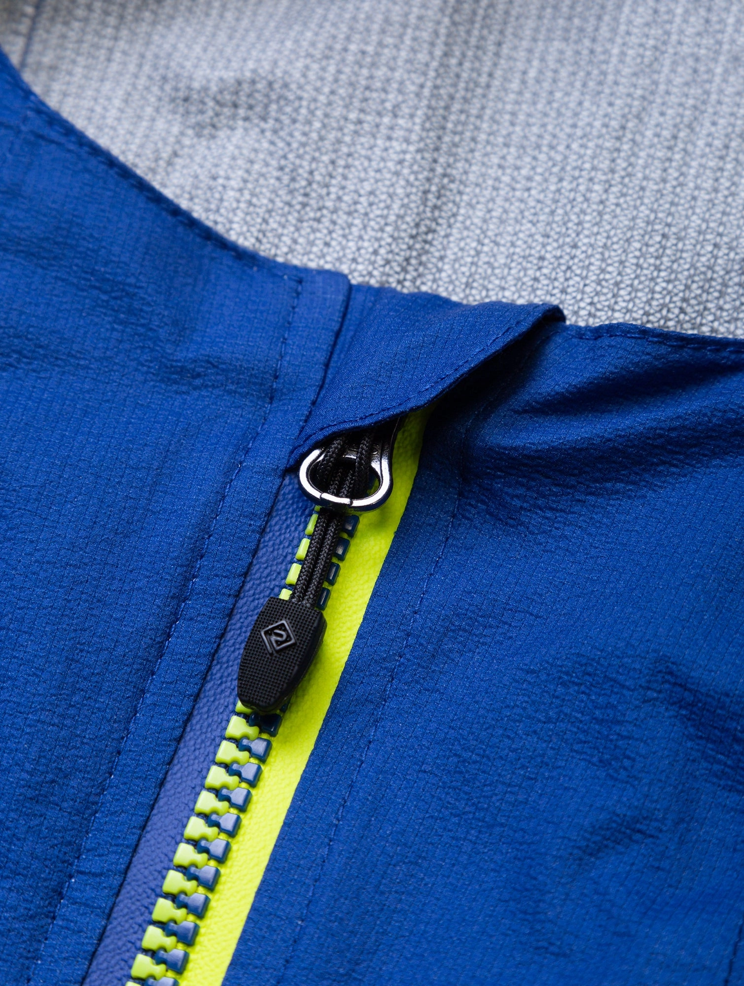 Recycled Polyester Blend Ronhill Tech Fortify Waterproof Mens Running Jacket - Blue