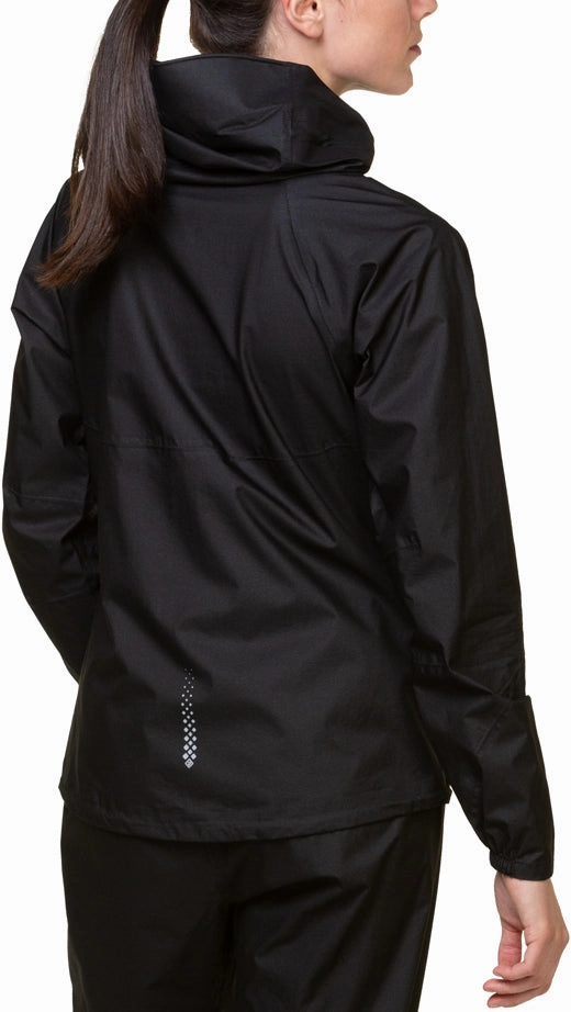 Ronhill Tech Fortify Waterproof Womens Running Jacket - Black Fast Fit
