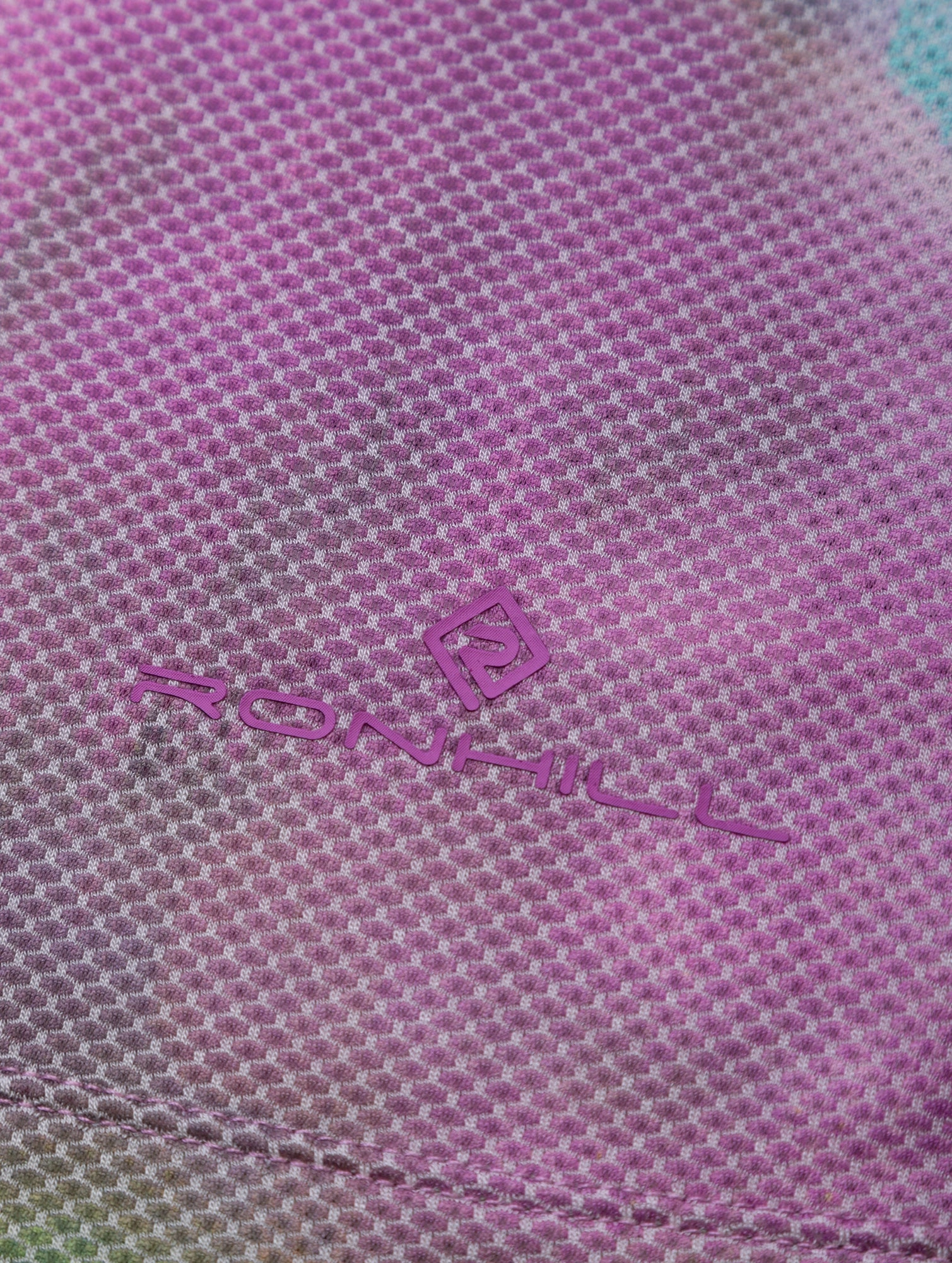 Weekend Essential Ronhill Tech Golden Hour Short Sleeve Womens Running Top - Multi