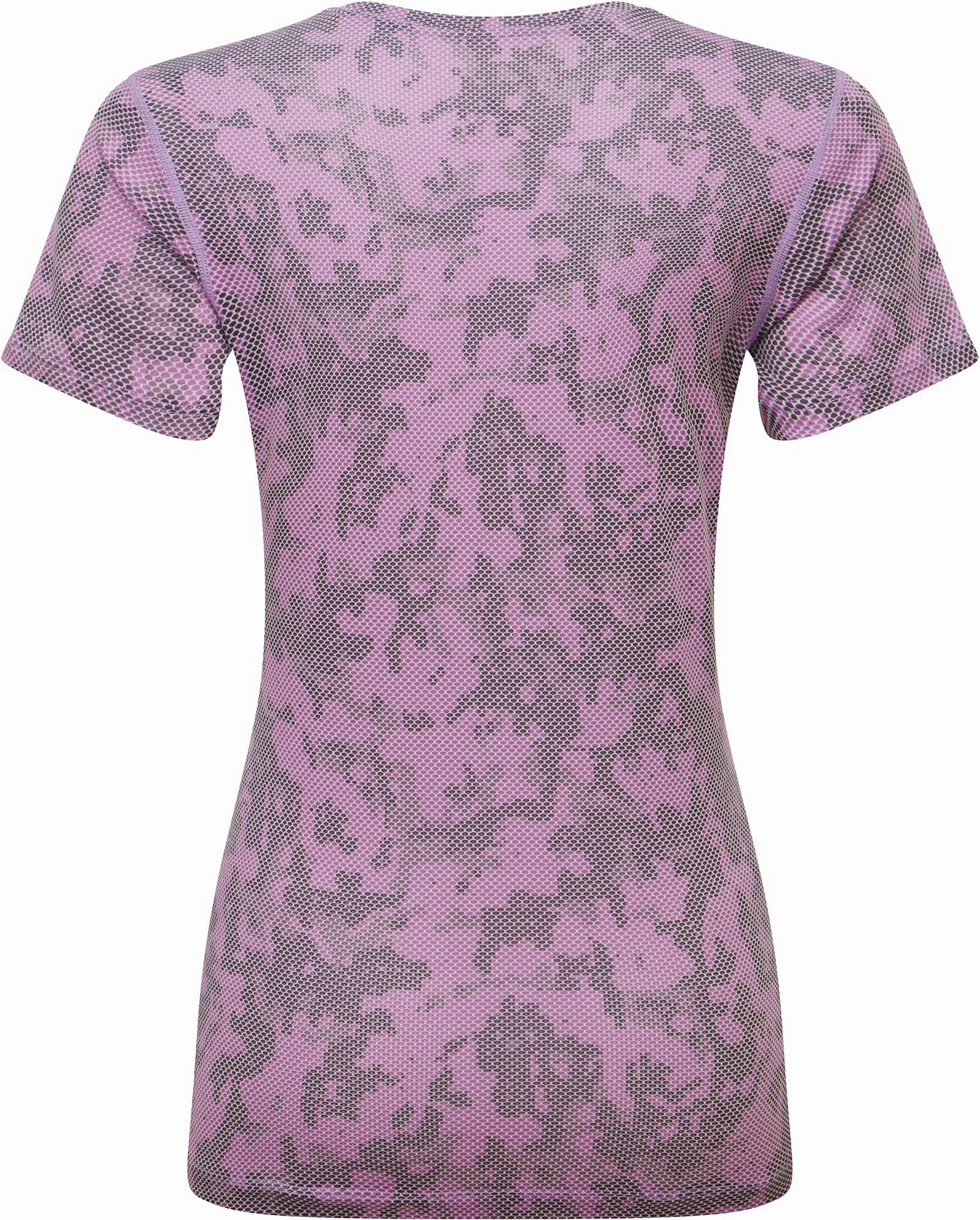 Ronhill Tech Golden Hour Short Sleeve Womens Running Top - Purple Modern Casual FunctionalPockets