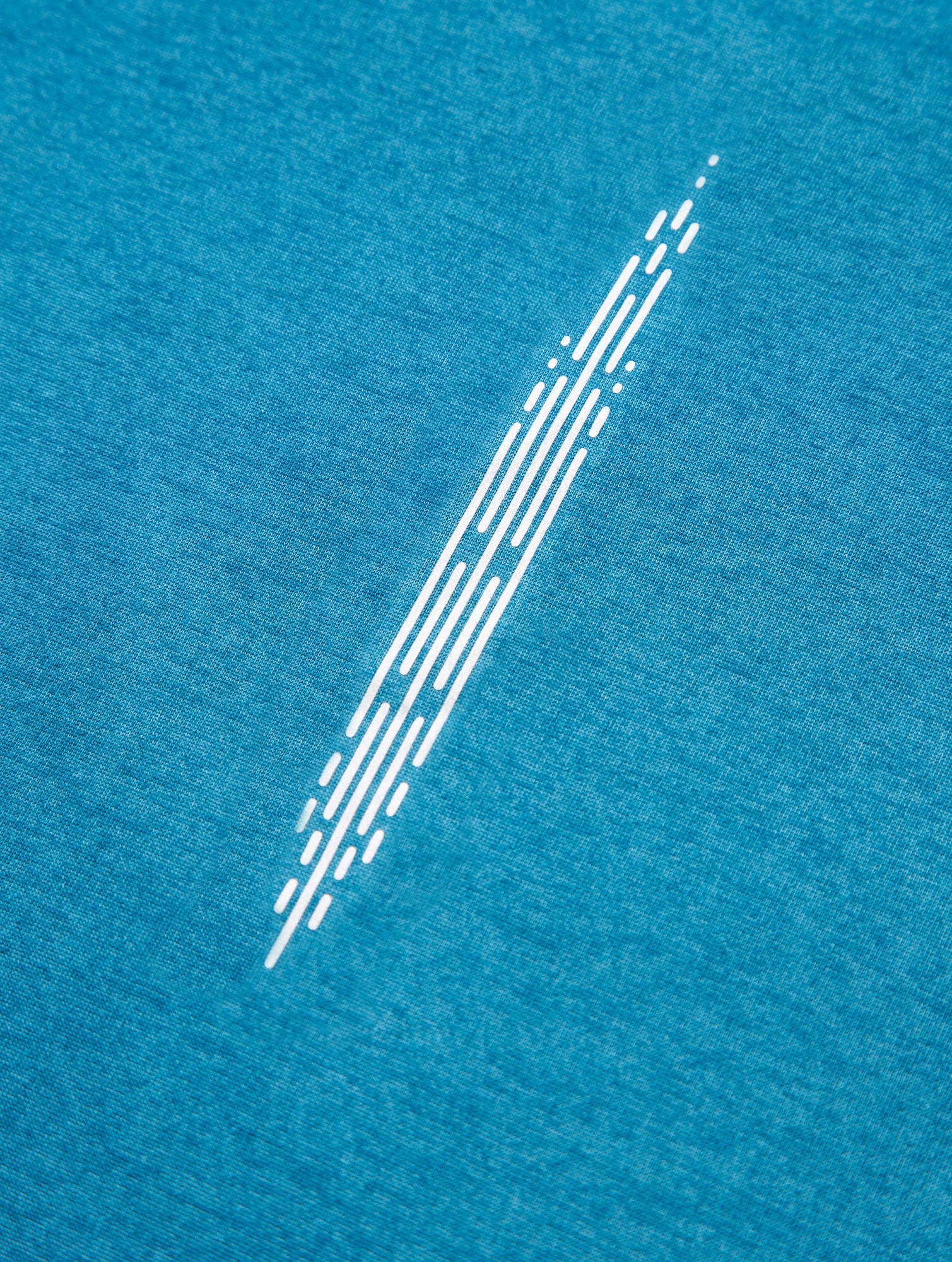 Ronhill Tech Reflect Long Sleeve Mens Running Top - Blue Dull Valentine's Day