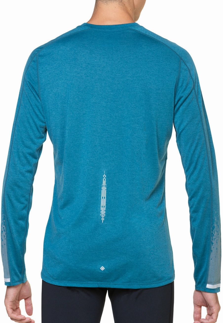 Ronhill Tech Reflect Long Sleeve Mens Running Top - Blue Night - Wear