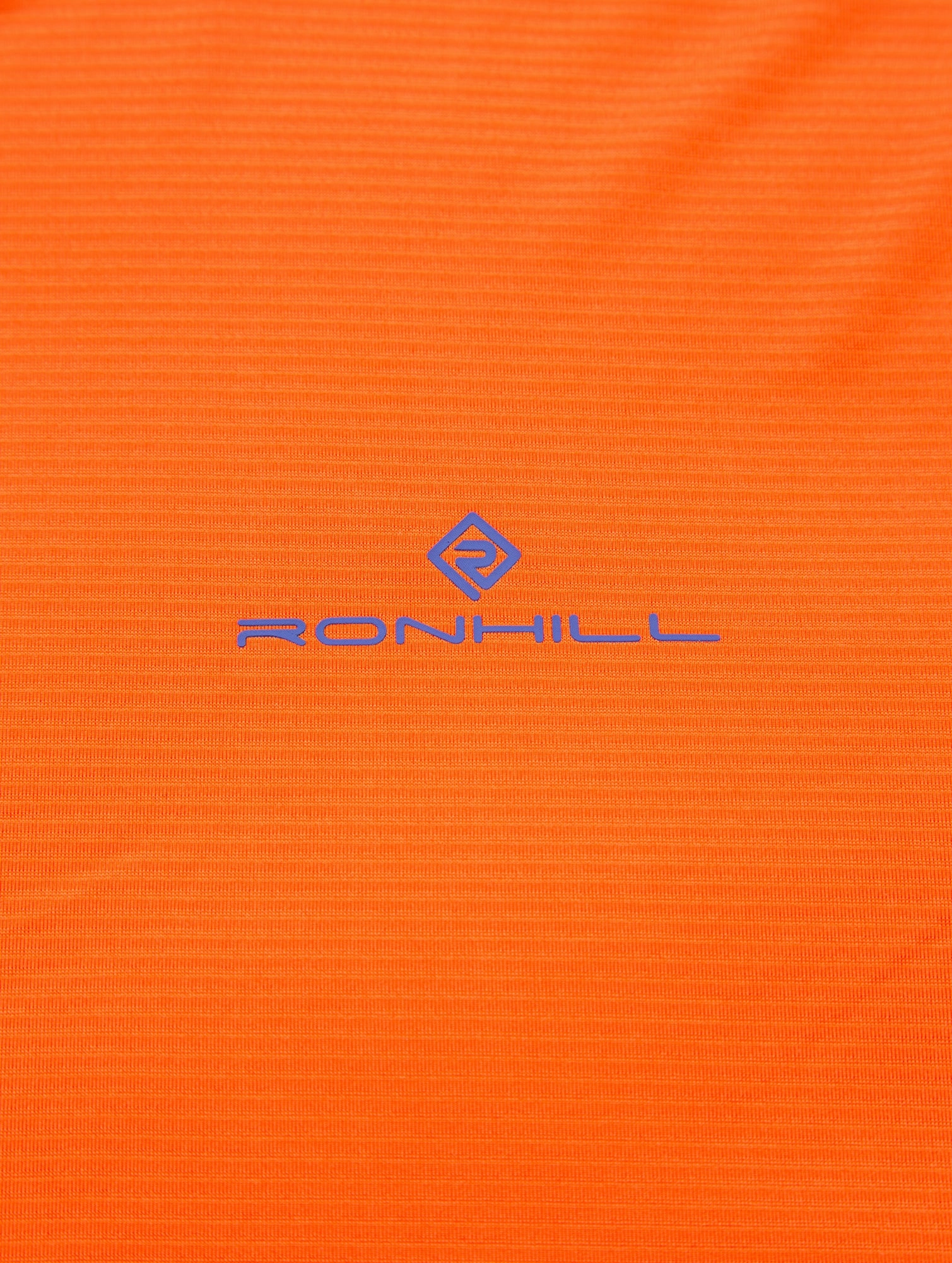 Ronhill Tech Short Sleeve Mens Running Top - Orange Effortless Wear