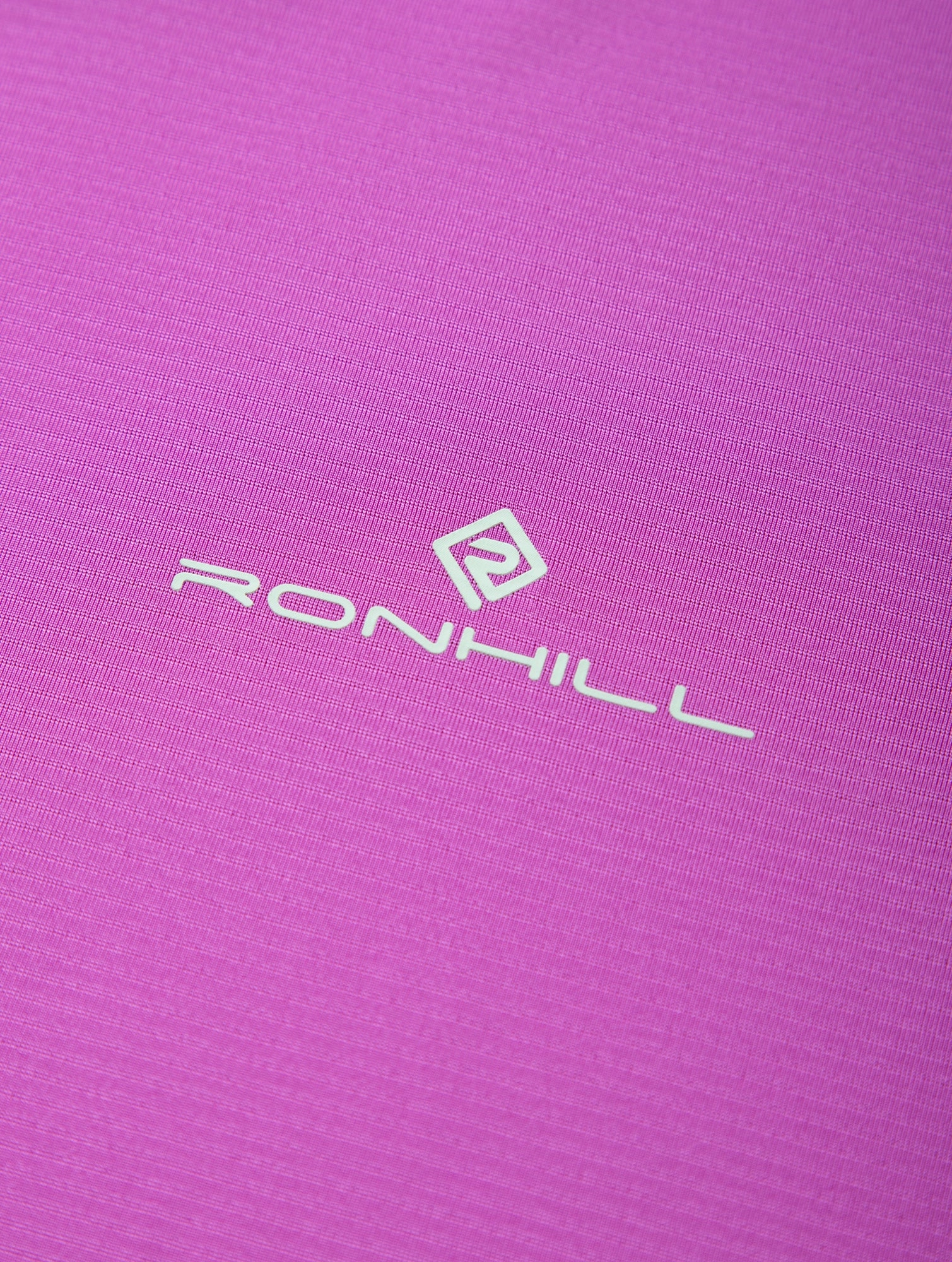 Men's masculinity StretchComfortWeave Ronhill Tech Short Sleeve Womens Running Top - Pink