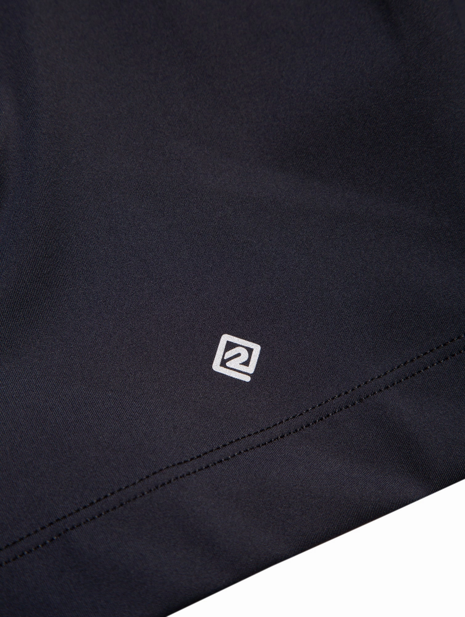 Ronhill Tech Stretch Womens Short Running Tights - Black Moisture Wicking Fabric