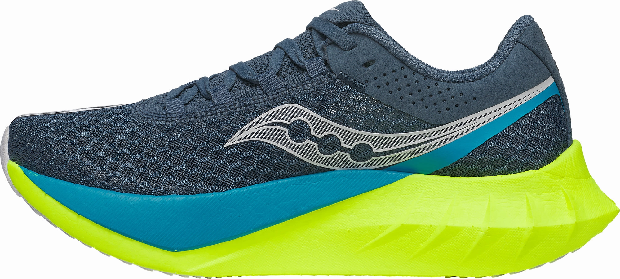 Saucony Endorphin Pro 4 Womens Running Shoes - Navy Sneaker Care Balanced Walk