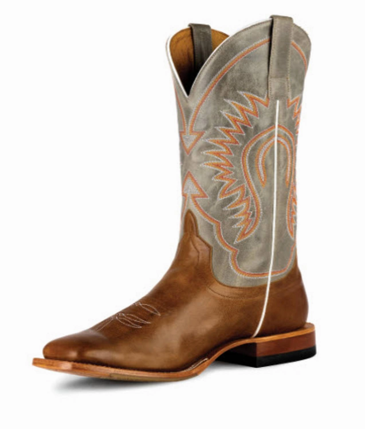 Sleek Function Men's Gummy Jimmy Tan Hybred Sole Boot In Brown/shadow