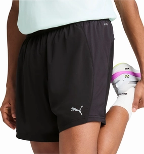 striped shorts Puma Velocity 5 Inch Mens Running Shorts - Black