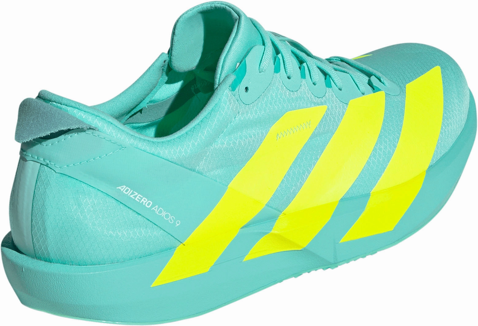 adidas Adizero Adios 9 Mens Running Shoes - Green modern - style running shoes