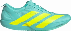 adidas Adizero Adios 9 Mens Running Shoes - Green anti - microbial