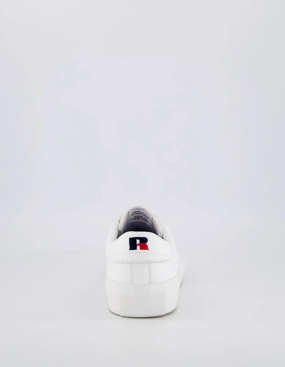 Russell Athletic Men's San Diego Court White Shoes Festival Ready Zen Style