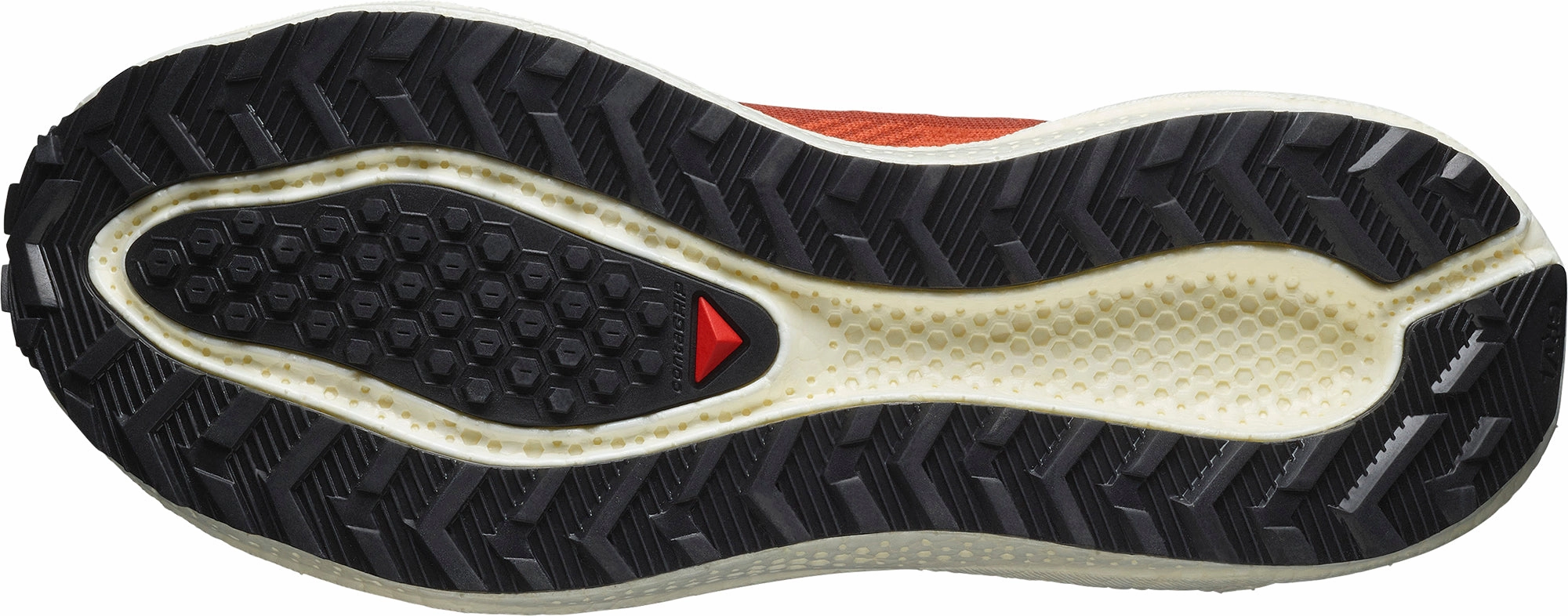 Salomon Aero Blaze 3 GRVL Womens Trail Running Shoes - Orange Synthetic - Upper versatile - feature shoes