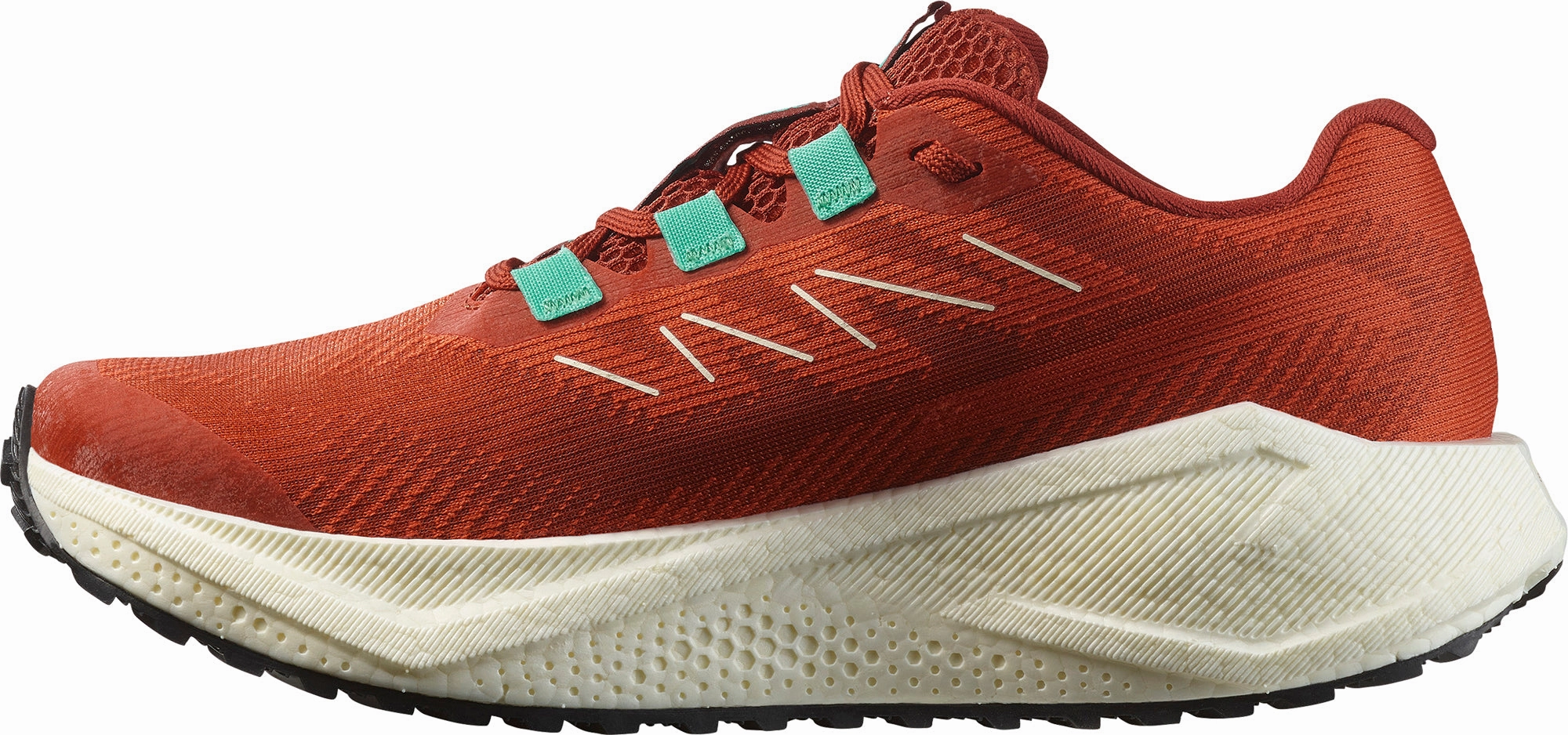 Water - repellent Salomon Aero Blaze 3 GRVL Womens Trail Running Shoes - Orange