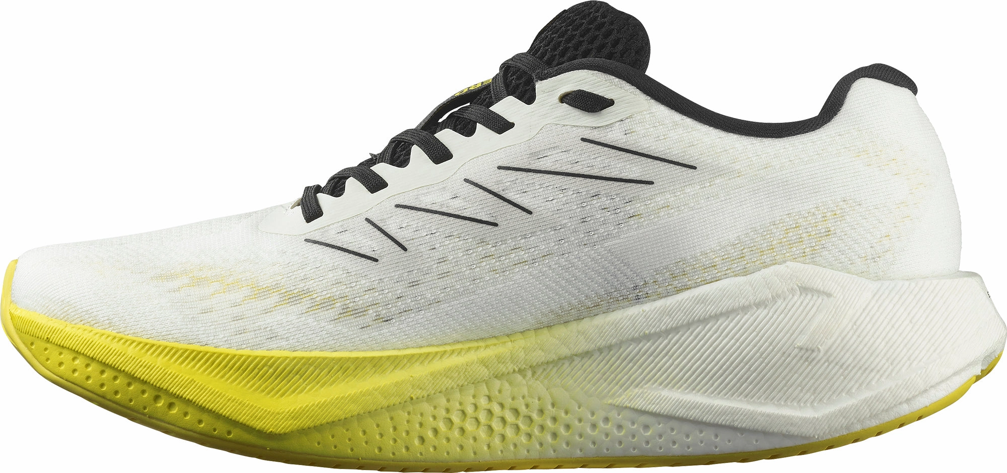 Anti Fatigue Tech Smooth Insole Salomon Aero Blaze 3 Mens Running Shoes - White