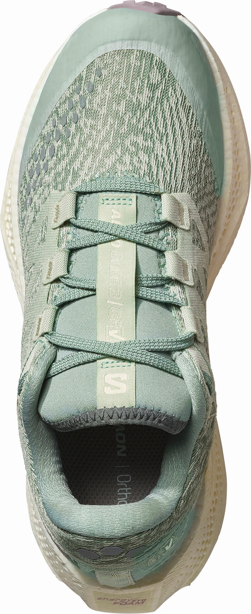 Aero Cool Ventilation Mesh Salomon Aero Glide 3 GRVL Womens Trail Running Shoes - Green