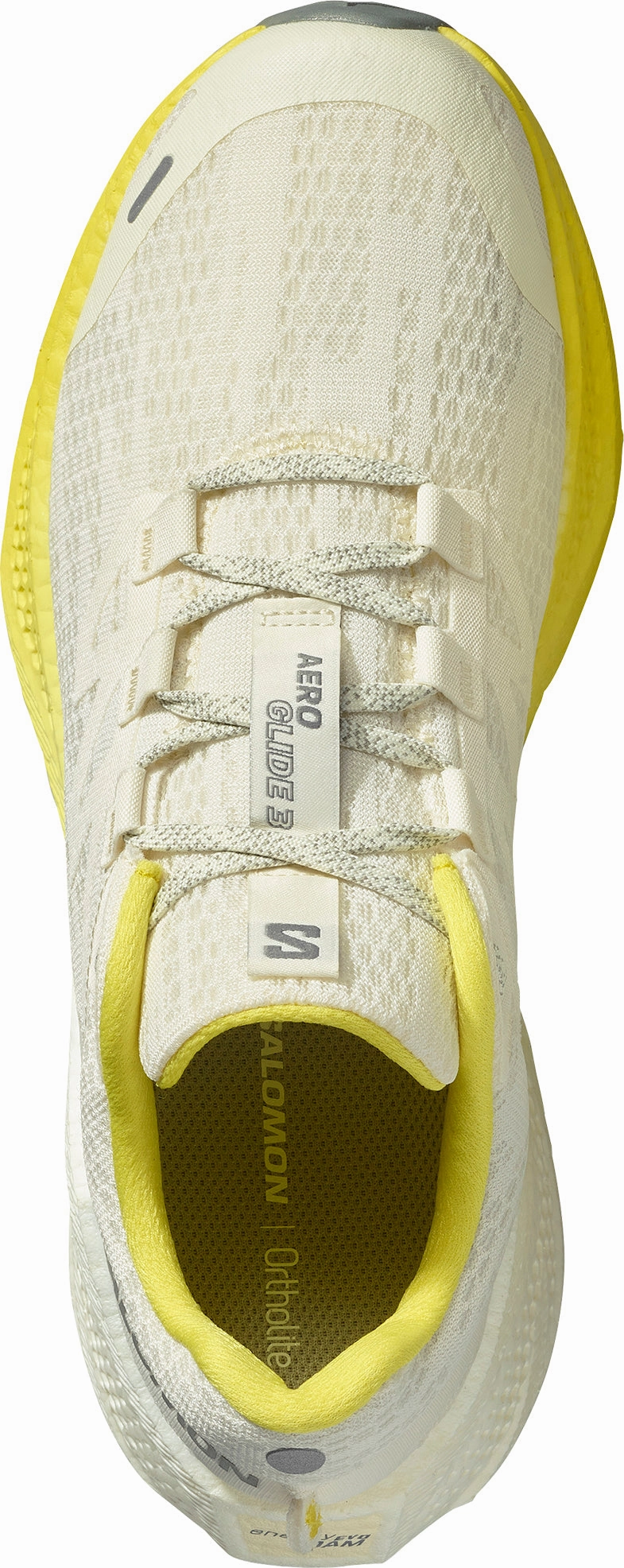 Salomon Aero Glide 3 Mens Running Shoes - White Adaptive Fit Technology