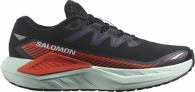 textured - lining shoes Bright - colored Salomon DRX DEFY GRVL Mens Trail Running Shoes - Black