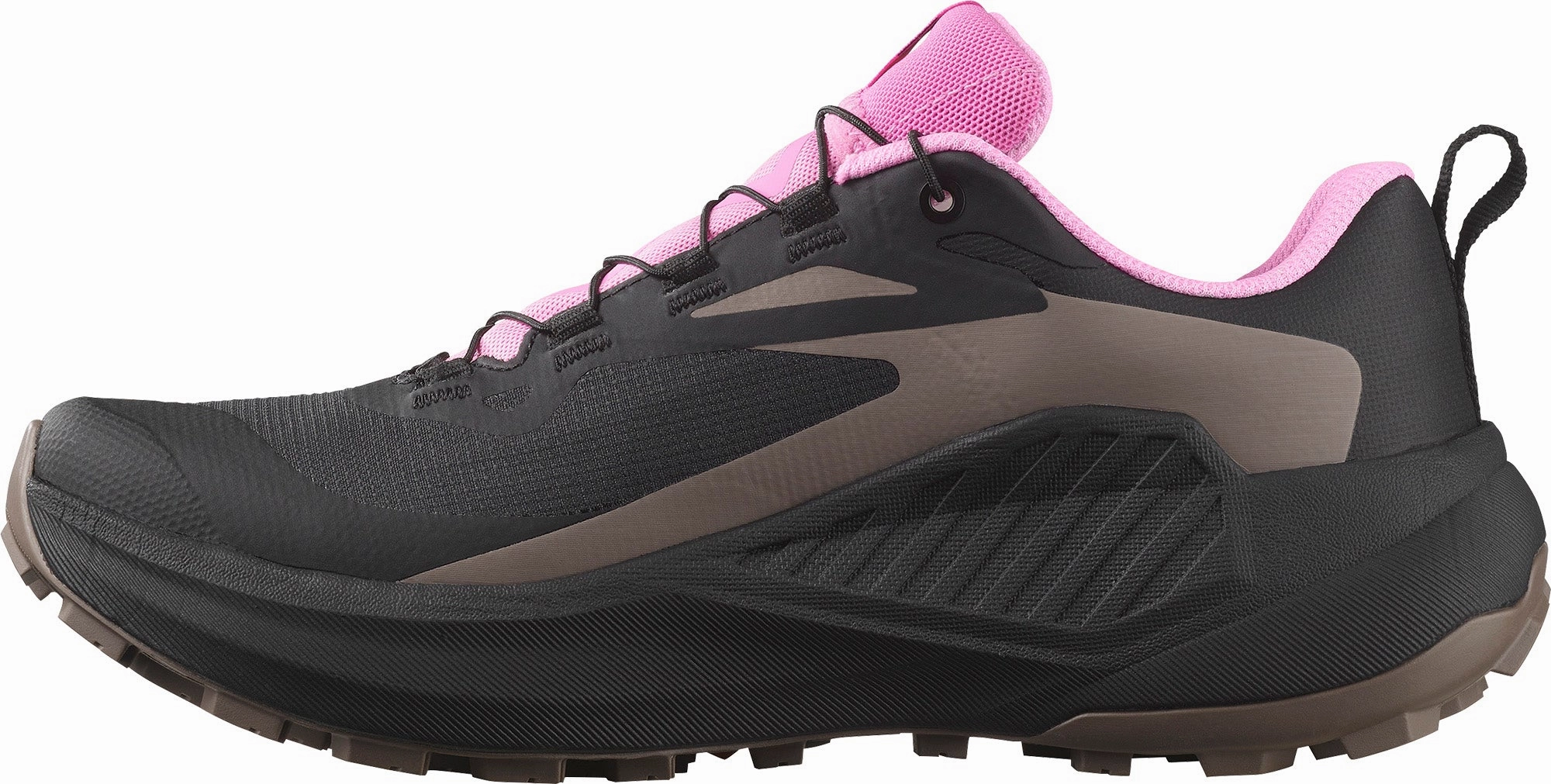 Night Run gravel - running shoes Salomon Genesis GORE-TEX Womens Trail Running Shoes - Black