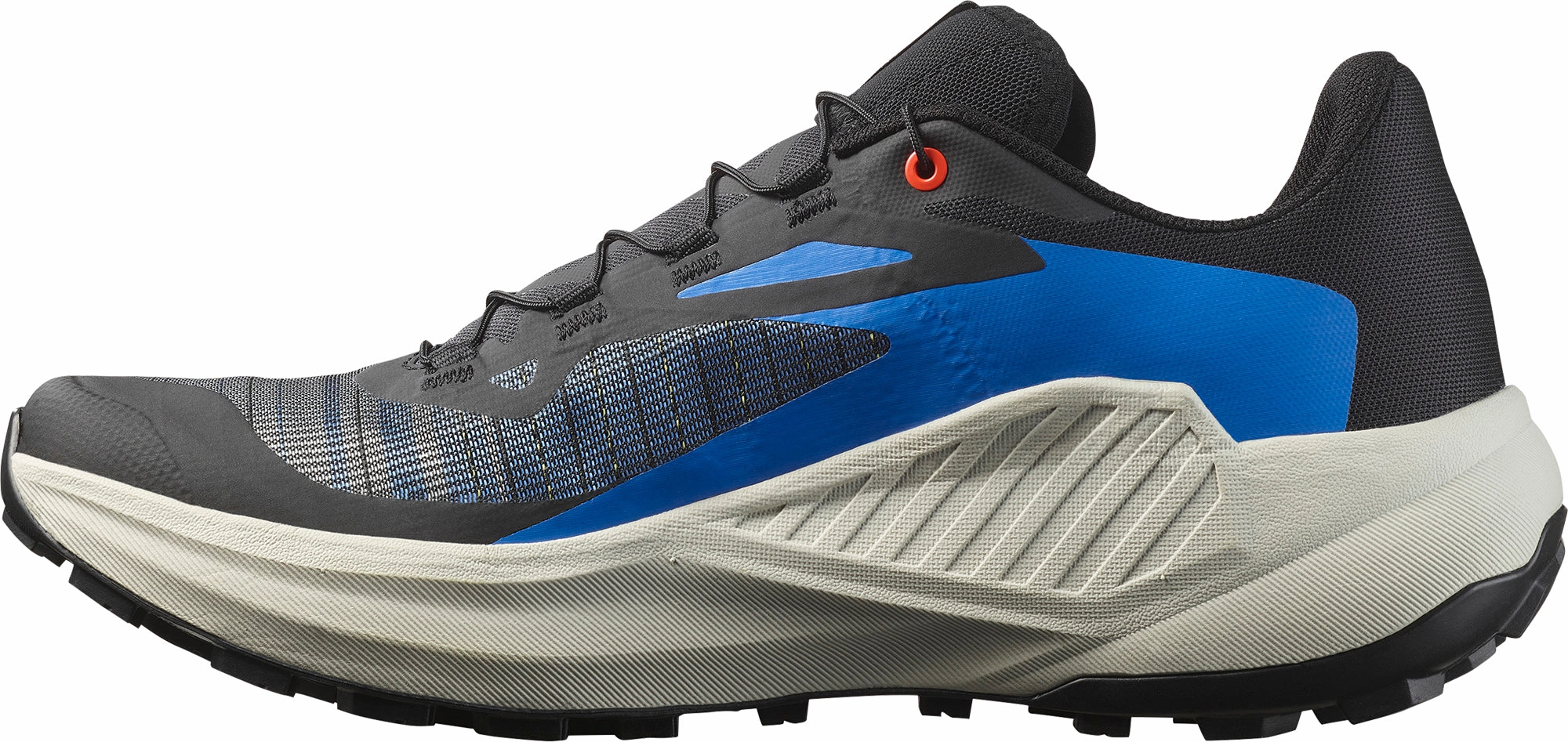 running in school tracks shoes running in rainy weather Salomon Genesis Mens Trail Running Shoes - Black