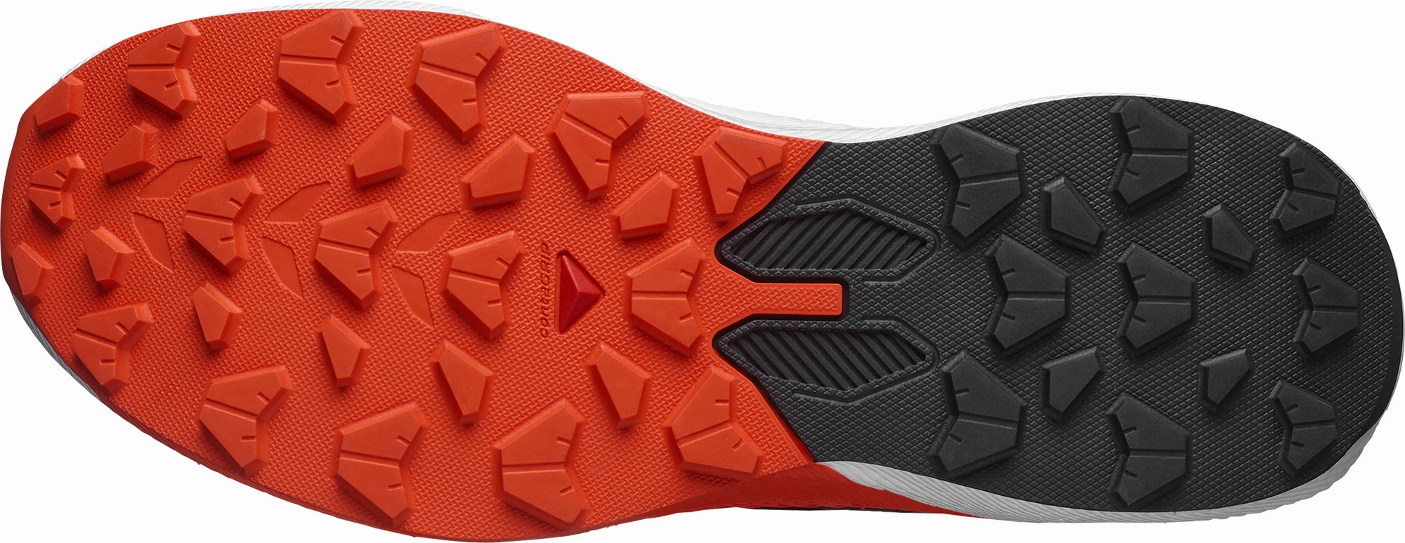 Impact Control Hyper Elastic Barrier Salomon Pulsar Mens Trail Running Shoes - Black