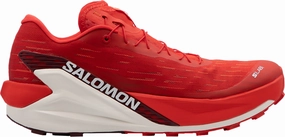 Salomon S/Lab Pulsar 4 Mens Trail Running Shoes - Red Proprioceptive Ground Contact