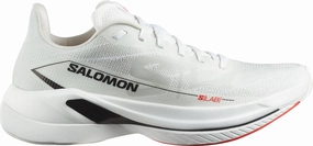 Elastic Collar Salomon S/Lab Spectur Mens Running Shoes - White