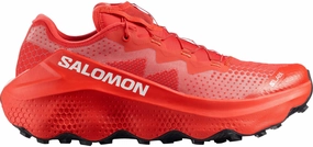 Sunny Weather Running Salomon S/LAB Ultra Glide 1.5 Mens Trail Running Shoes - Red