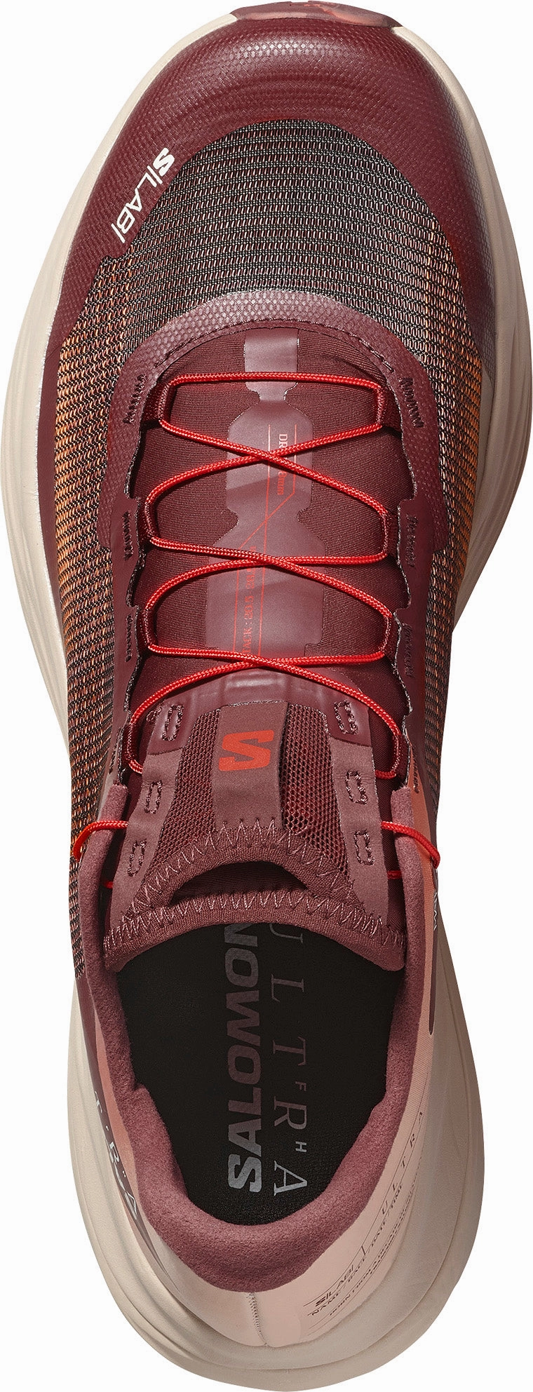 Salomon S/LAB Ultra V2 Mens Trail Running Shoes - Red Long distance endurance running in a culvert area shoes